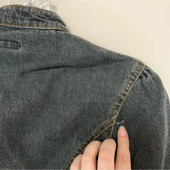 Anna Sui  Corset Style Denim Jacket - Picture 5 of 14